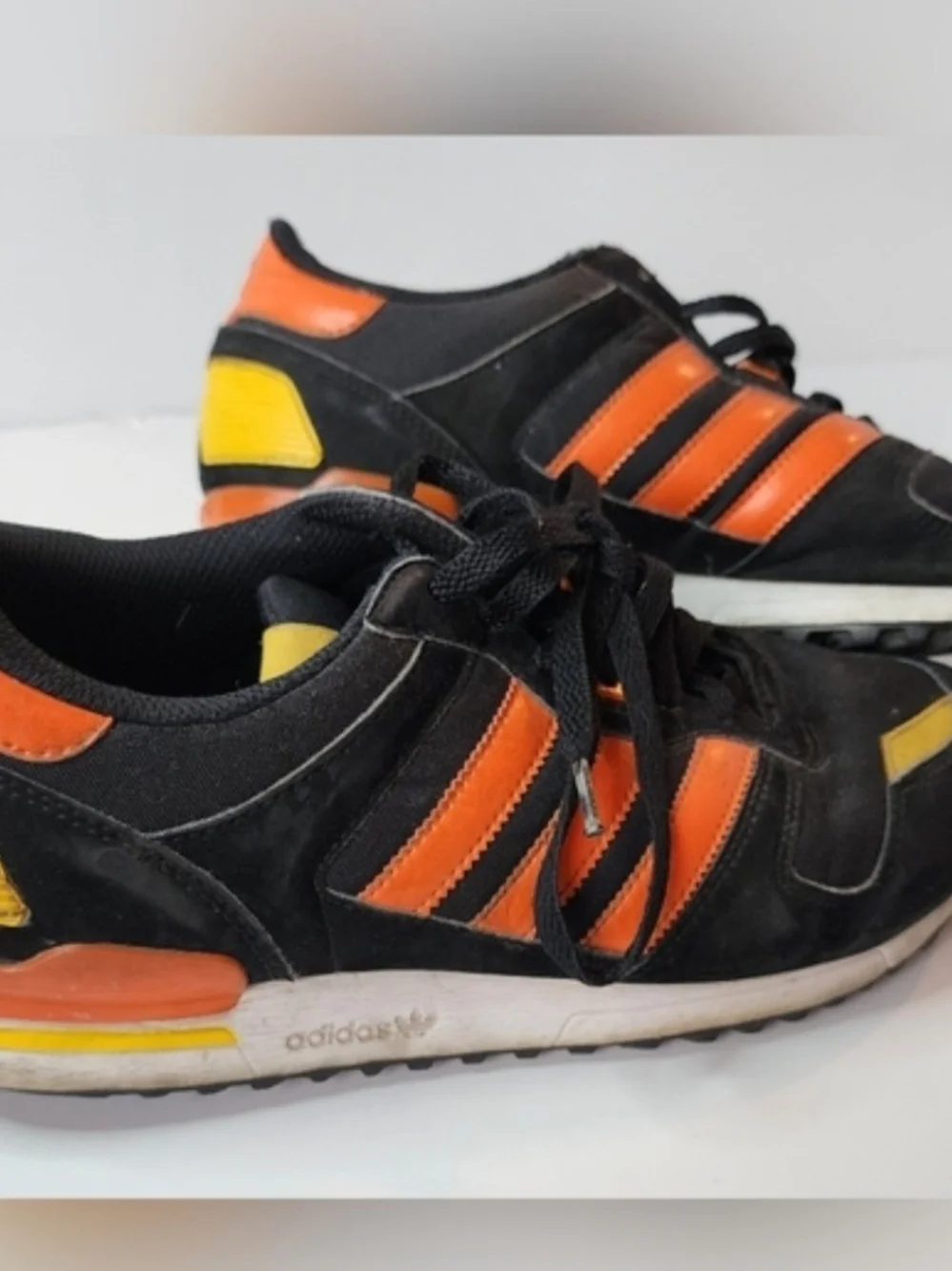 Adidas Originals 700 Men's Sneakers Black & Orange US 9.5